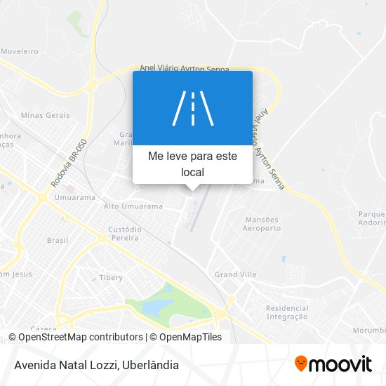 Avenida Natal Lozzi mapa