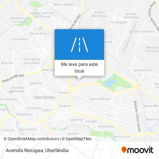 Avenida Norugea mapa