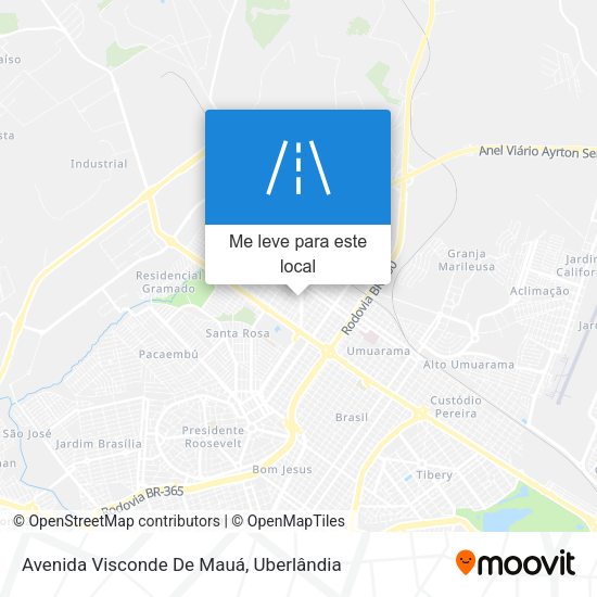 Avenida Visconde De Mauá mapa