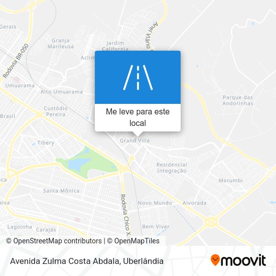 Avenida Zulma Costa Abdala mapa