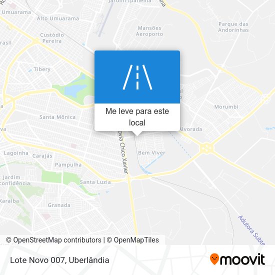 Lote Novo 007 mapa