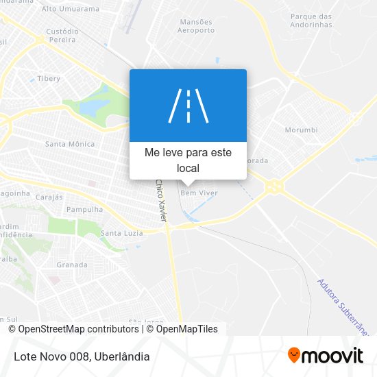 Lote Novo 008 mapa