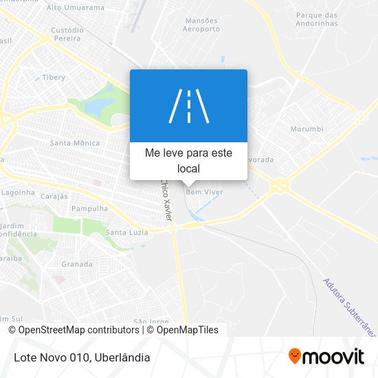 Lote Novo 010 mapa