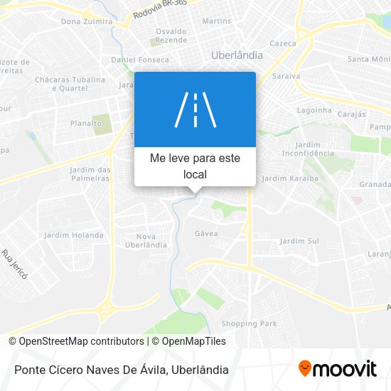 Ponte Cícero Naves De Ávila mapa