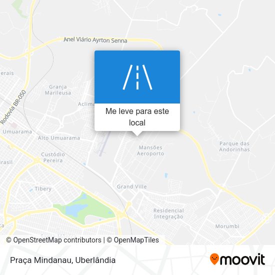 Praça Mindanau mapa