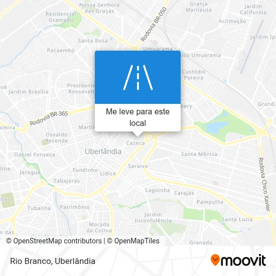 Rio Branco mapa