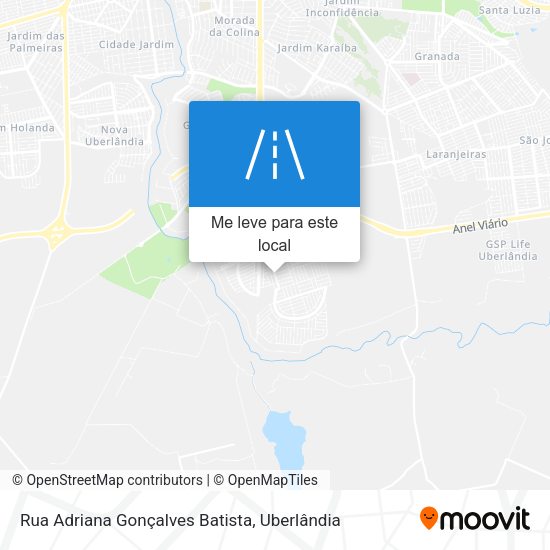 Rua Adriana Gonçalves Batista mapa