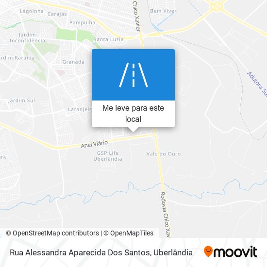 Rua Alessandra Aparecida Dos Santos mapa