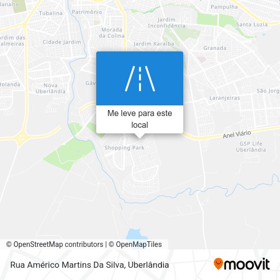 Rua Américo Martins Da Silva mapa
