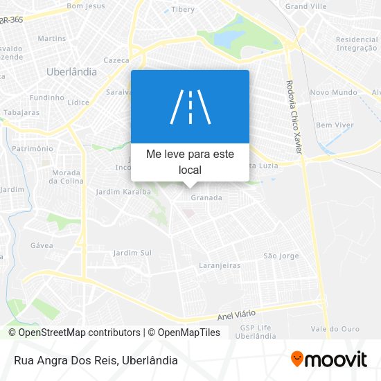 Rua Angra Dos Reis mapa