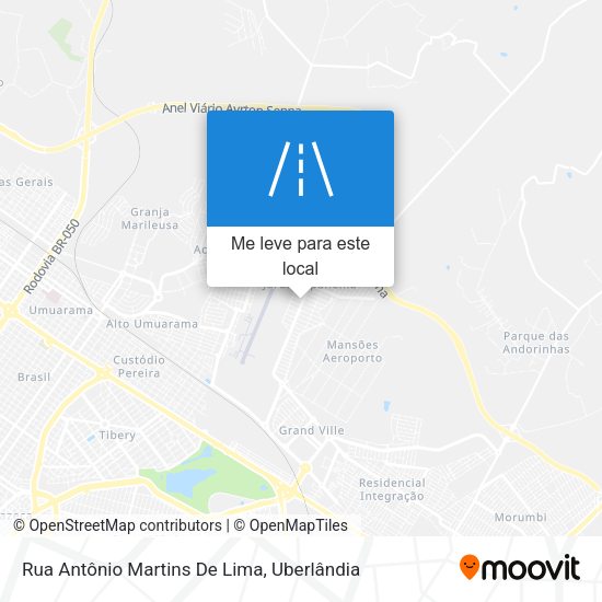 Rua Antônio Martins De Lima mapa