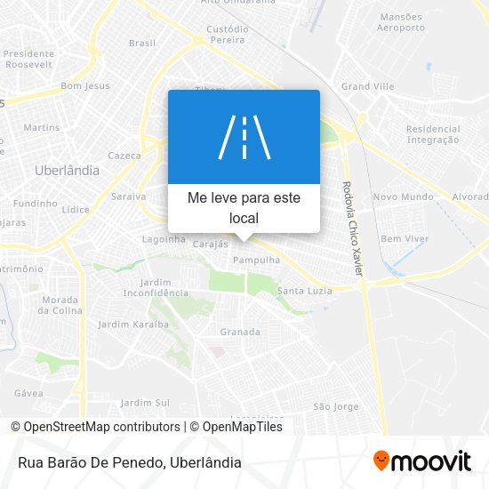 Rua Barão De Penedo mapa