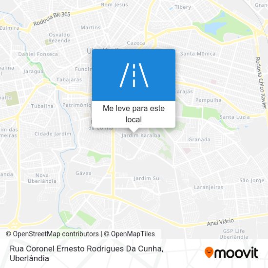 Rua Coronel Ernesto Rodrigues Da Cunha mapa
