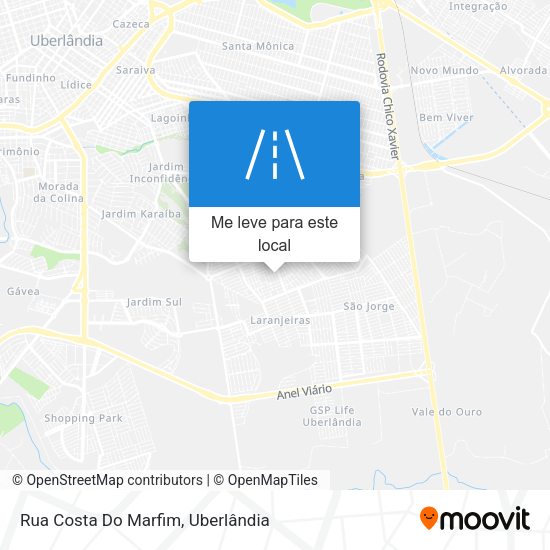 Rua Costa Do Marfim mapa