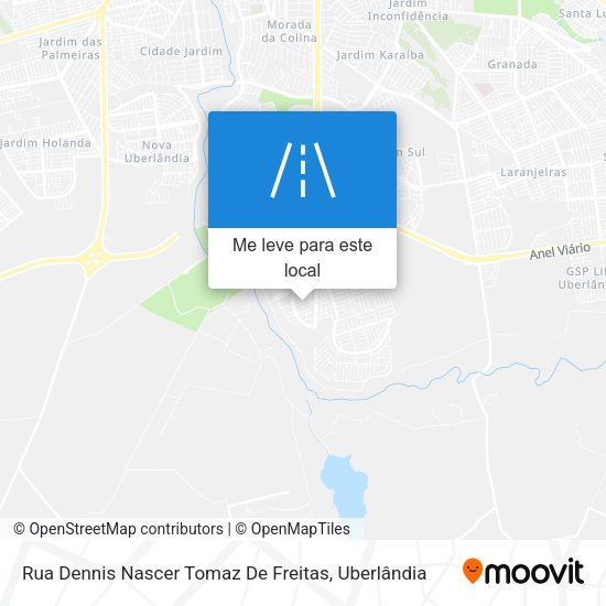 Rua Dennis Nascer Tomaz De Freitas mapa