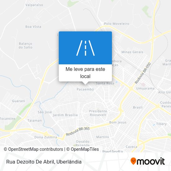 Rua Dezoito De Abril mapa