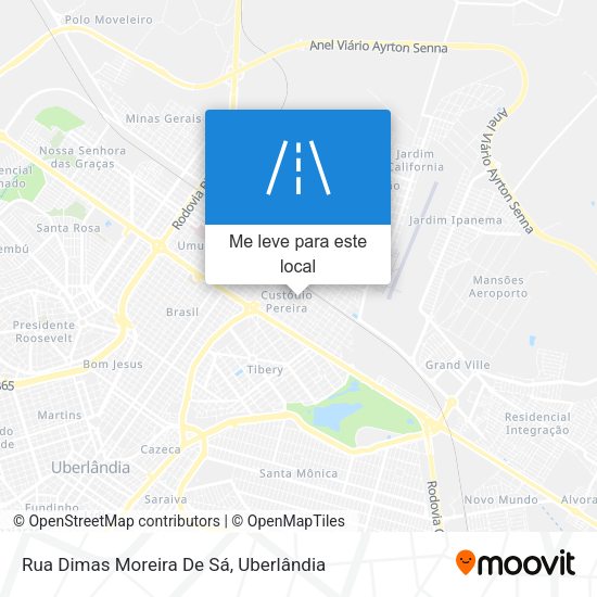 Rua Dimas Moreira De Sá mapa