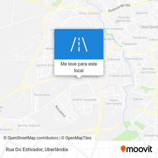 Rua Do Estivador mapa