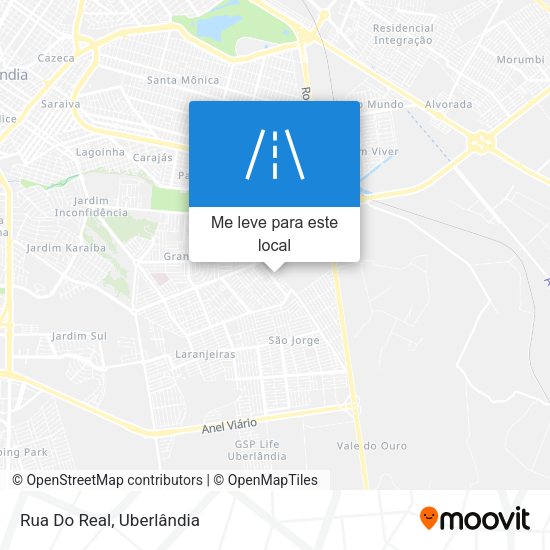 Rua Do Real mapa