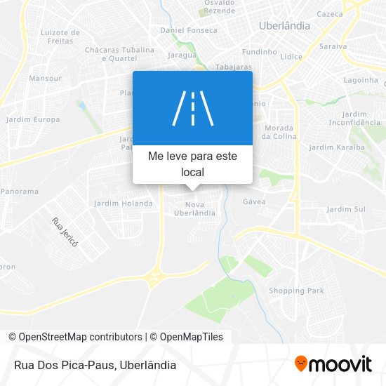 Rua Dos Pica-Paus mapa