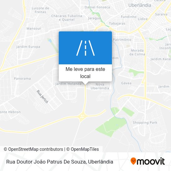 Rua Doutor João Patrus De Souza mapa