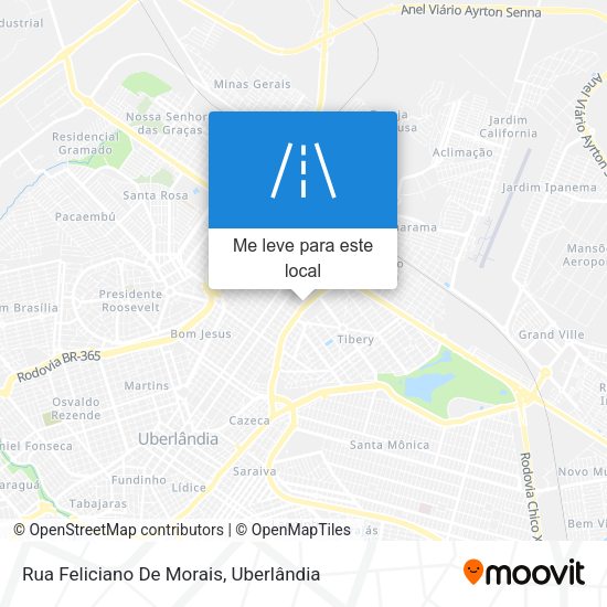 Rua Feliciano De Morais mapa