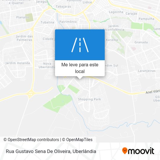 Rua Gustavo Sena De Oliveira mapa