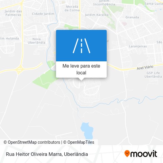 Rua Heitor Oliveira Marra mapa