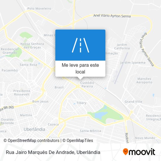 Rua Jairo Marquês De Andrade mapa