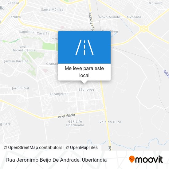 Rua Jeronimo Beijo De Andrade mapa