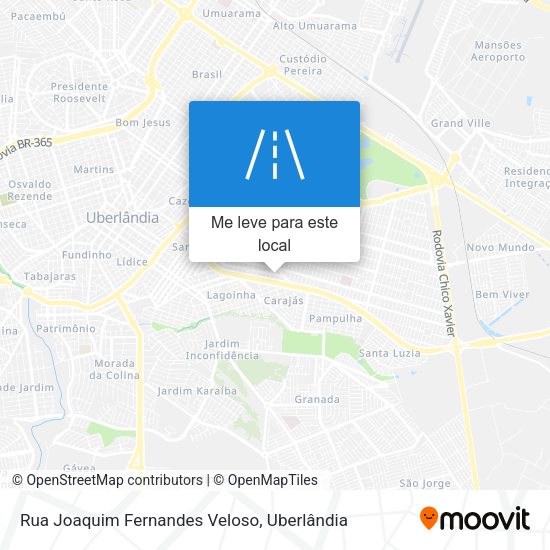 Rua Joaquim Fernandes Veloso mapa