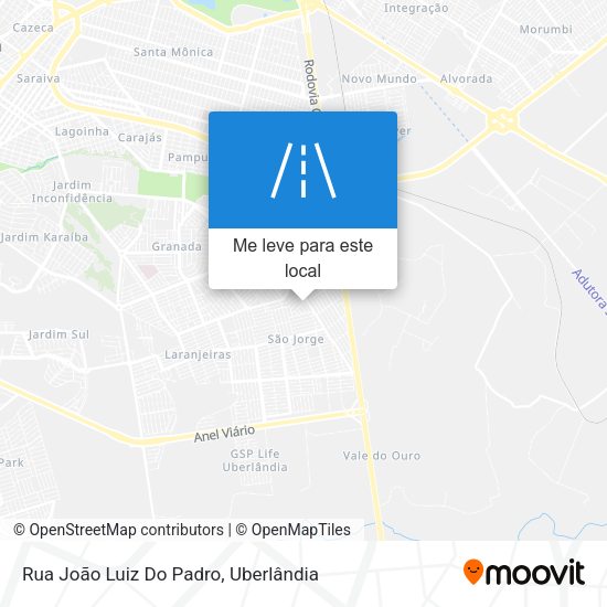 Rua João Luiz Do Padro mapa