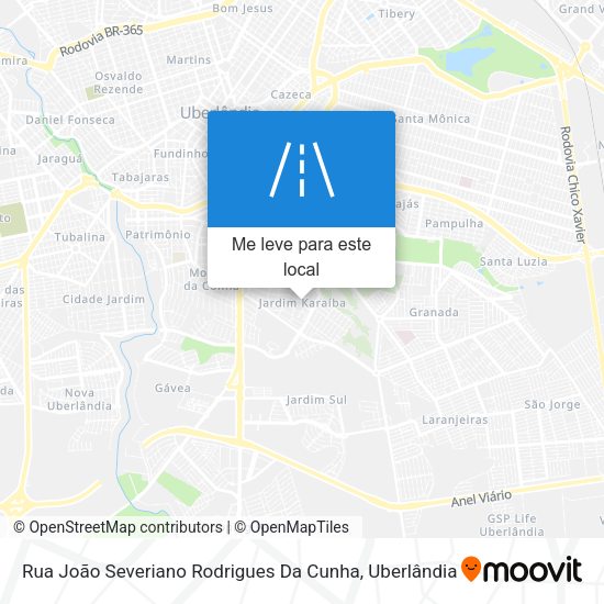 Rua João Severiano Rodrigues Da Cunha mapa