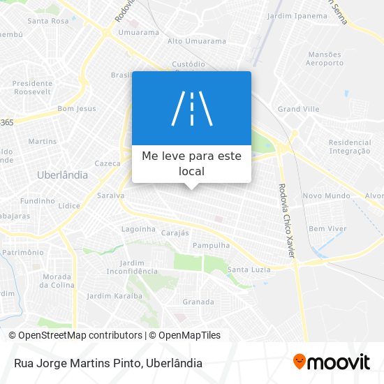 Rua Jorge Martins Pinto mapa