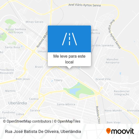 Rua José Batista De Oliveira mapa