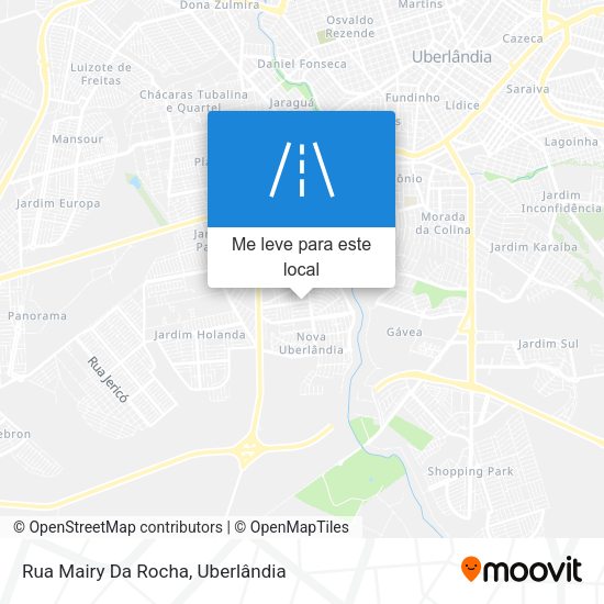 Rua Mairy Da Rocha mapa