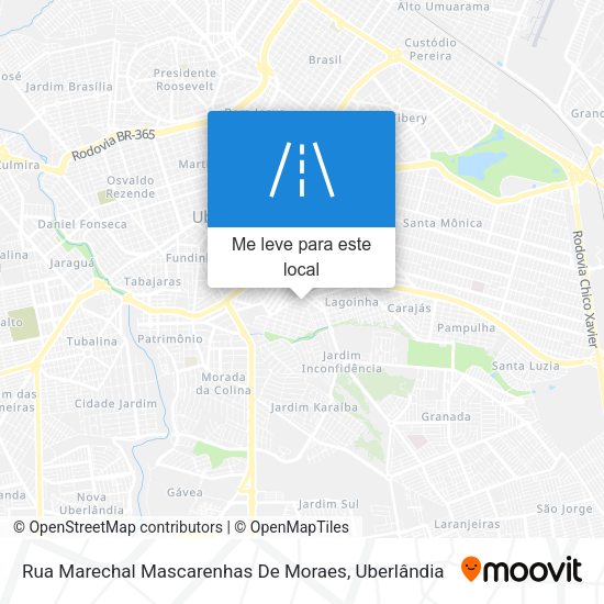 Rua Marechal Mascarenhas De Moraes mapa