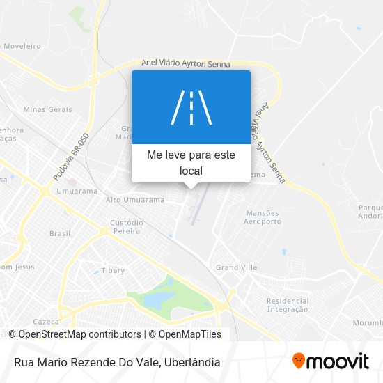 Rua Mario Rezende Do Vale mapa