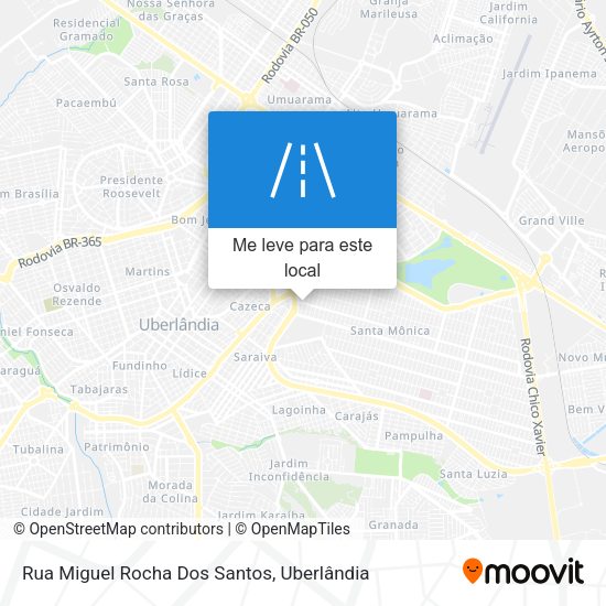 Rua Miguel Rocha Dos Santos mapa
