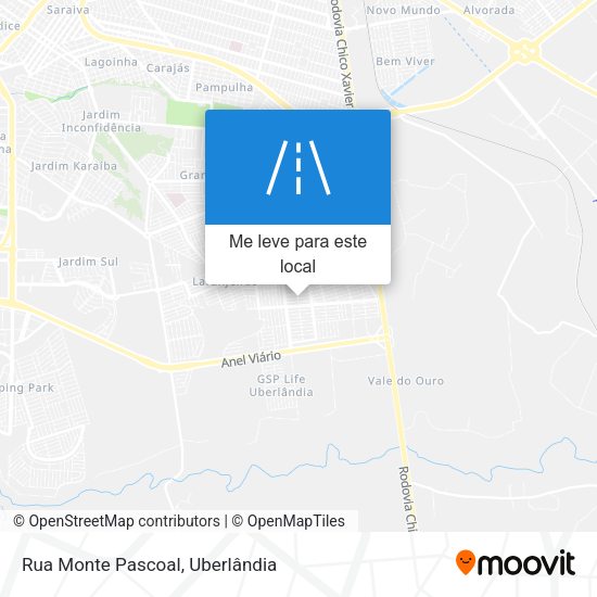 Rua Monte Pascoal mapa