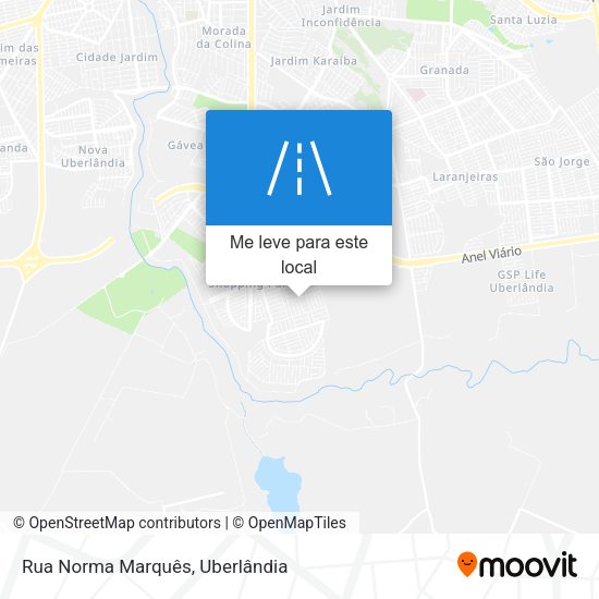 Rua Norma Marquês mapa