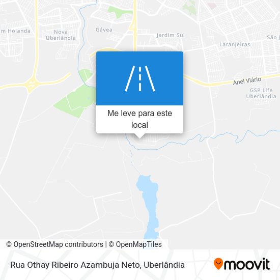 Rua Othay Ribeiro Azambuja Neto mapa
