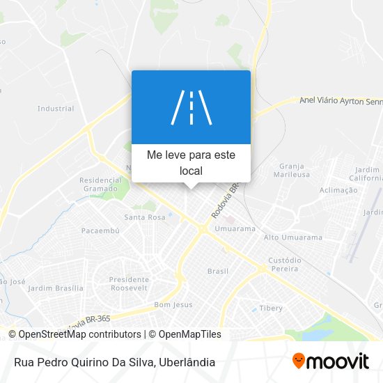 Rua Pedro Quirino Da Silva mapa