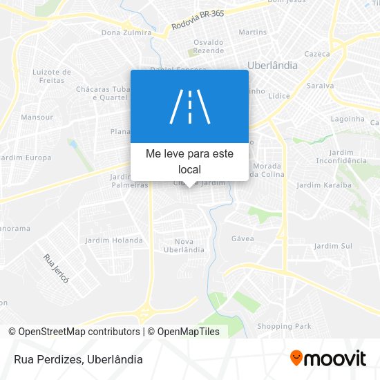 Rua Perdizes mapa