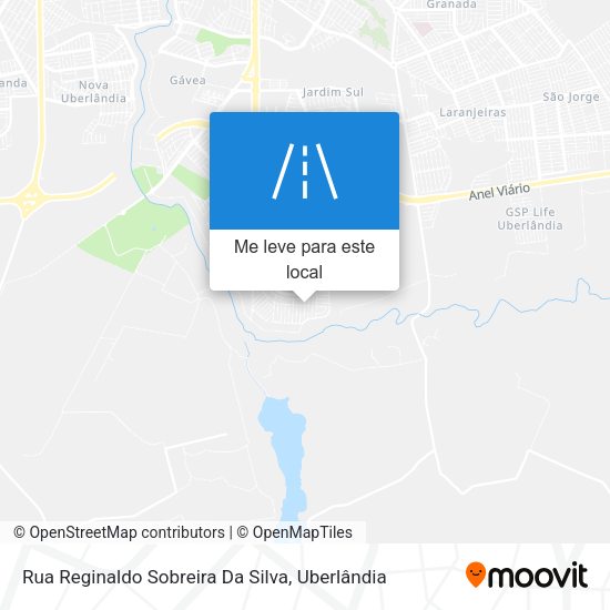 Rua Reginaldo Sobreira Da Silva mapa
