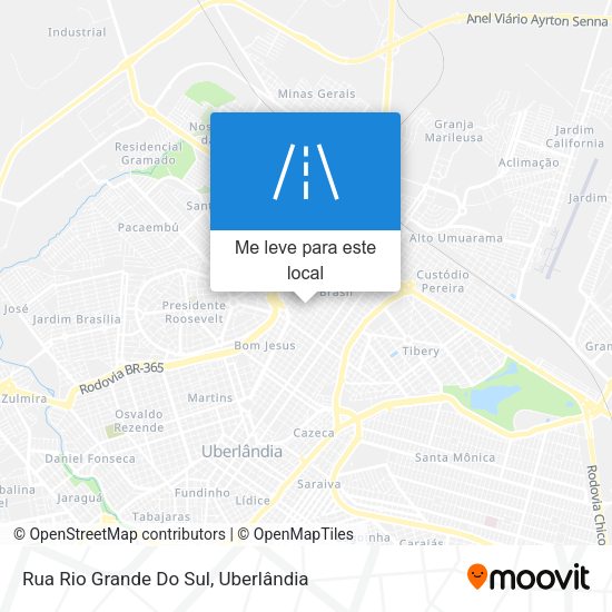 Rua Rio Grande Do Sul mapa