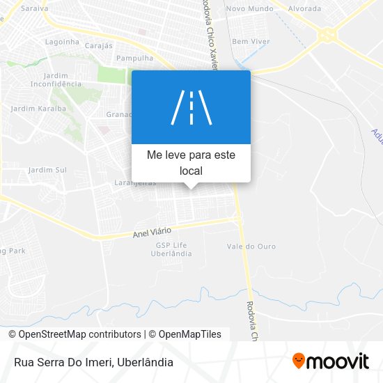 Rua Serra Do Imeri mapa