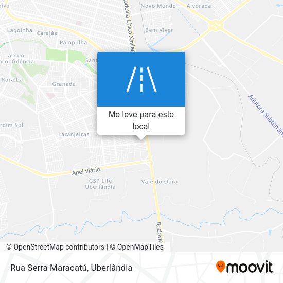 Rua Serra Maracatú mapa