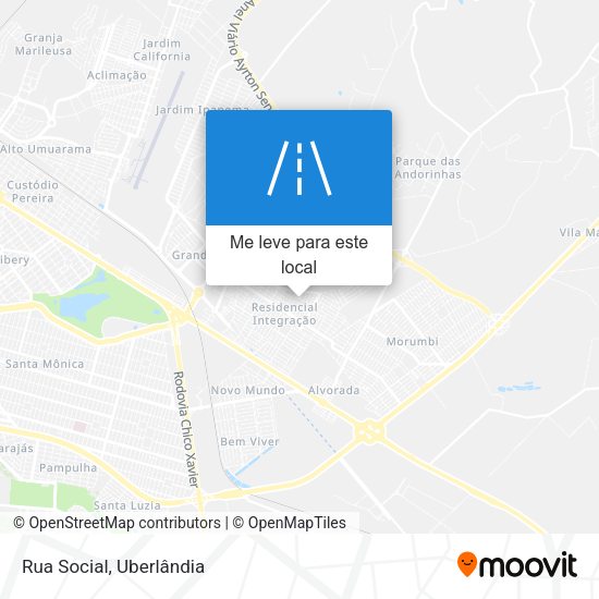 Rua Social mapa