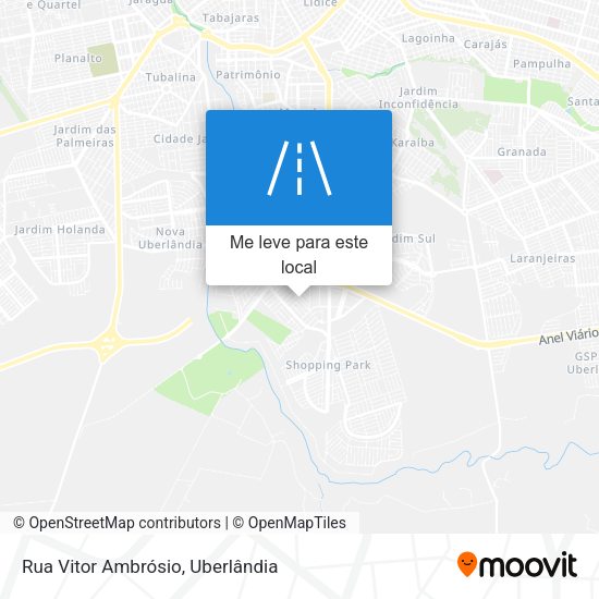 Rua Vitor Ambrósio mapa